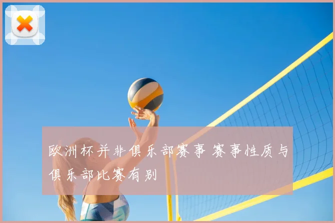 欧洲杯并非俱乐部赛事 赛事性质与俱乐部比赛有别
